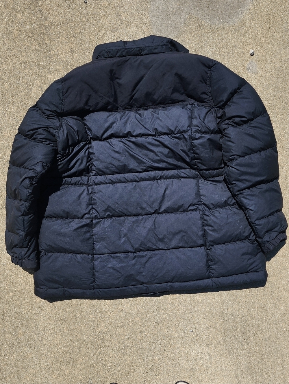 L.L. Bean Down Puffer Jacket Womens 3X Plus Black Winter Coat Warm Outdoor - Picture 2 of 4